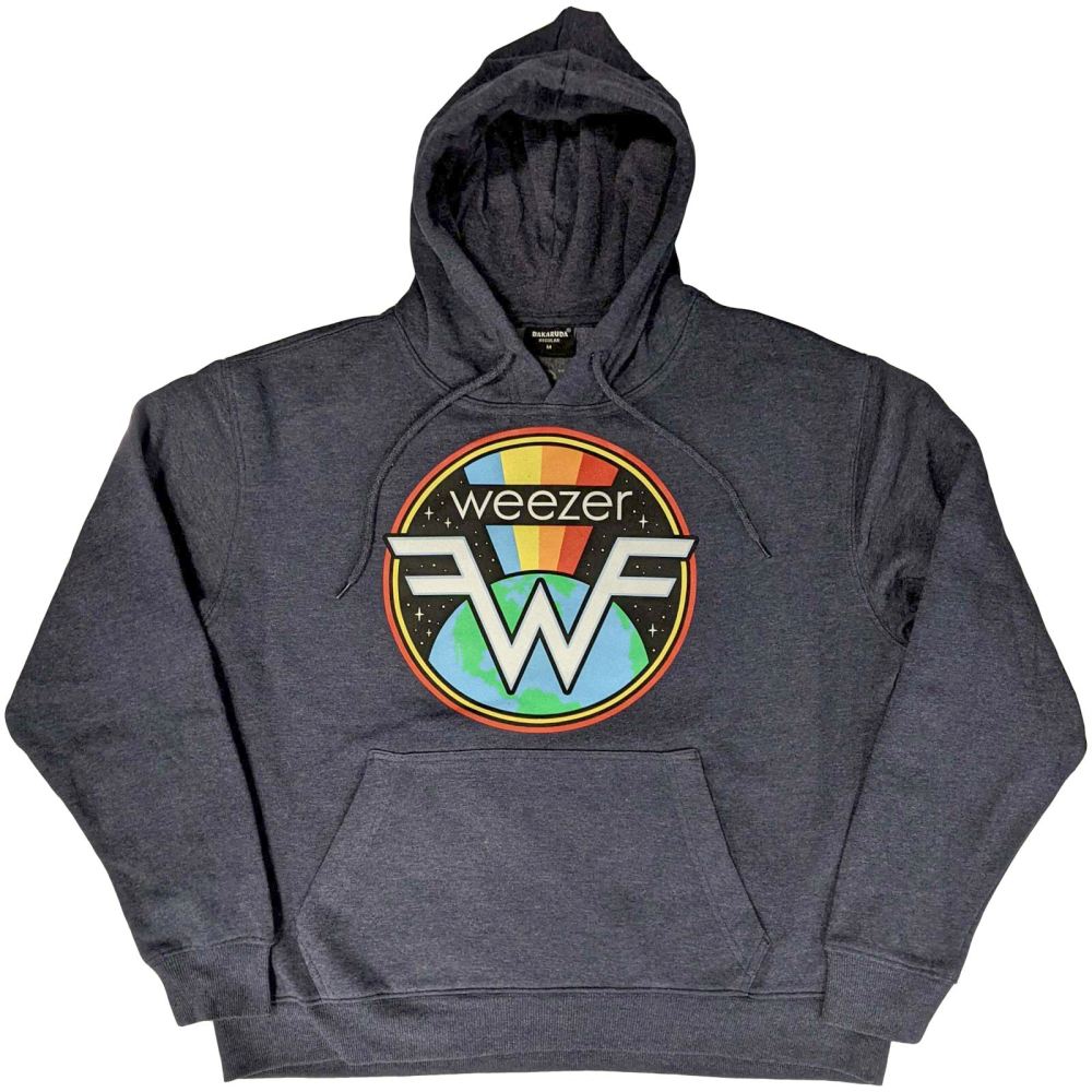 Weezer - Symbol Logo Sweat à capuche - Bleu